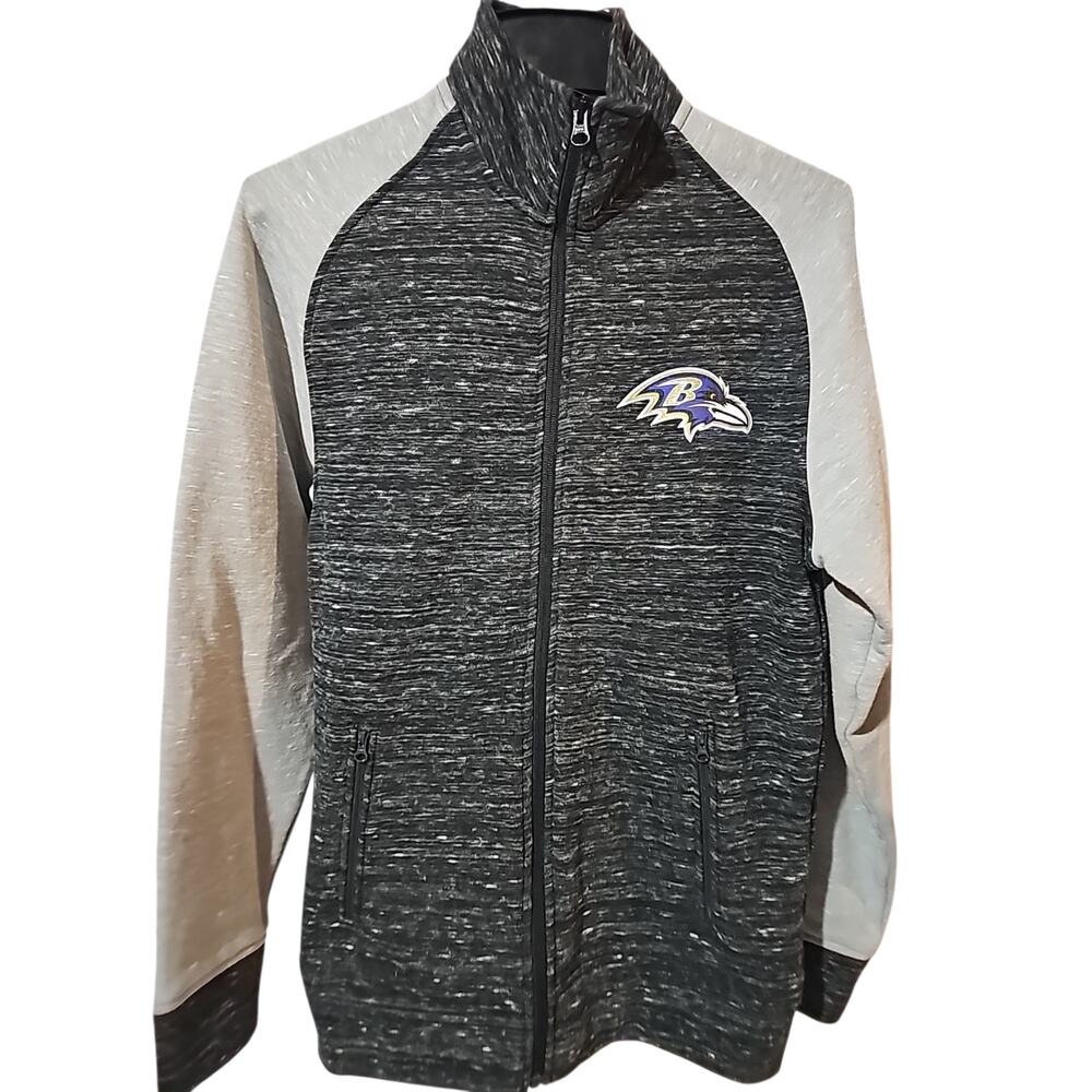 Baltimore Ravens Fanatics Full Zip Jacket Mens Small